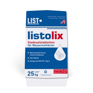 Listolix Tablettensalz – 25 kg Säcke / 1 Palette / 40 Säcke